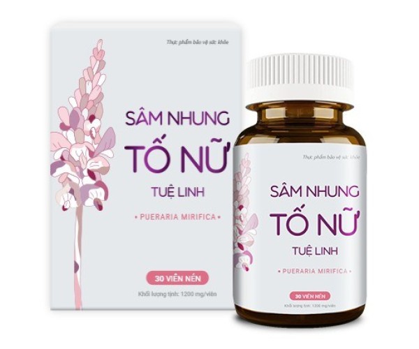 Viên uống bổ sung nội tiết tố nữ Sâm Nhung Tố Nữ Tuệ Linh (30 viên/hộp)